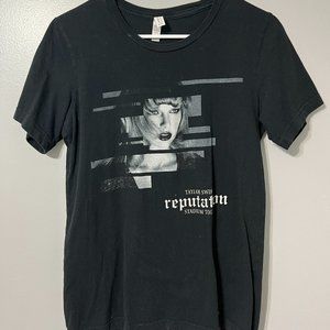 Taylor Swift Reputation Tour Black T-Shirt